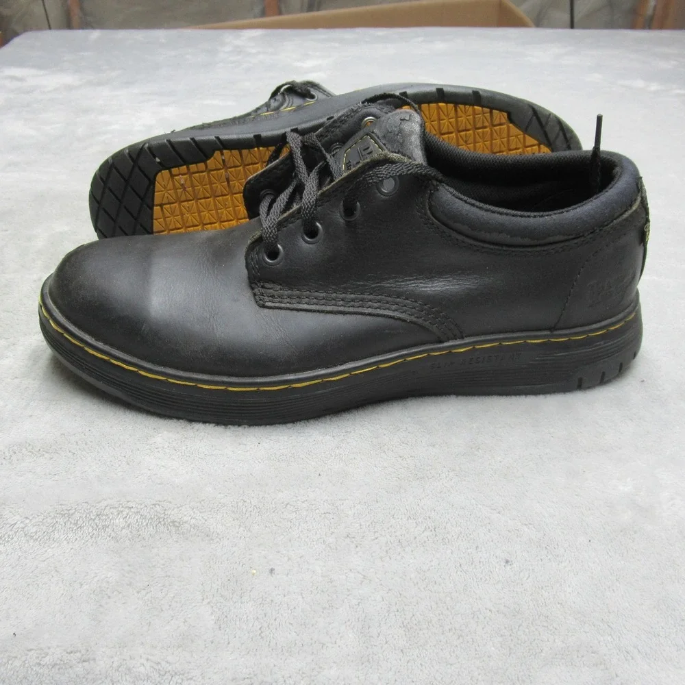 Dr Martens‎ Industrial Boots Unisex M9 W10 Black Steel Toe Slip Resistant Work